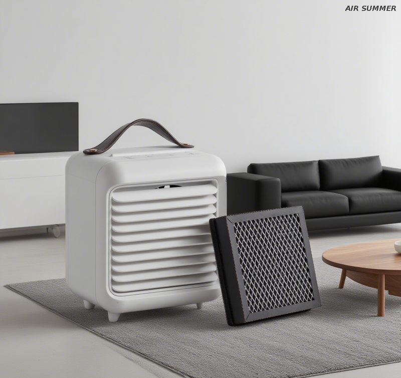 Office Guardian! AIR SUMMER Desktop Air Purifier, Protects Healthy Working Environment