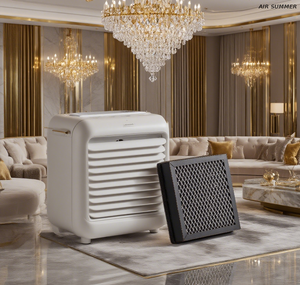 Kids' Exclusive! AIR SUMMER Air Purifier, Safe Materials + High-Efficiency Purification, Dual Protection