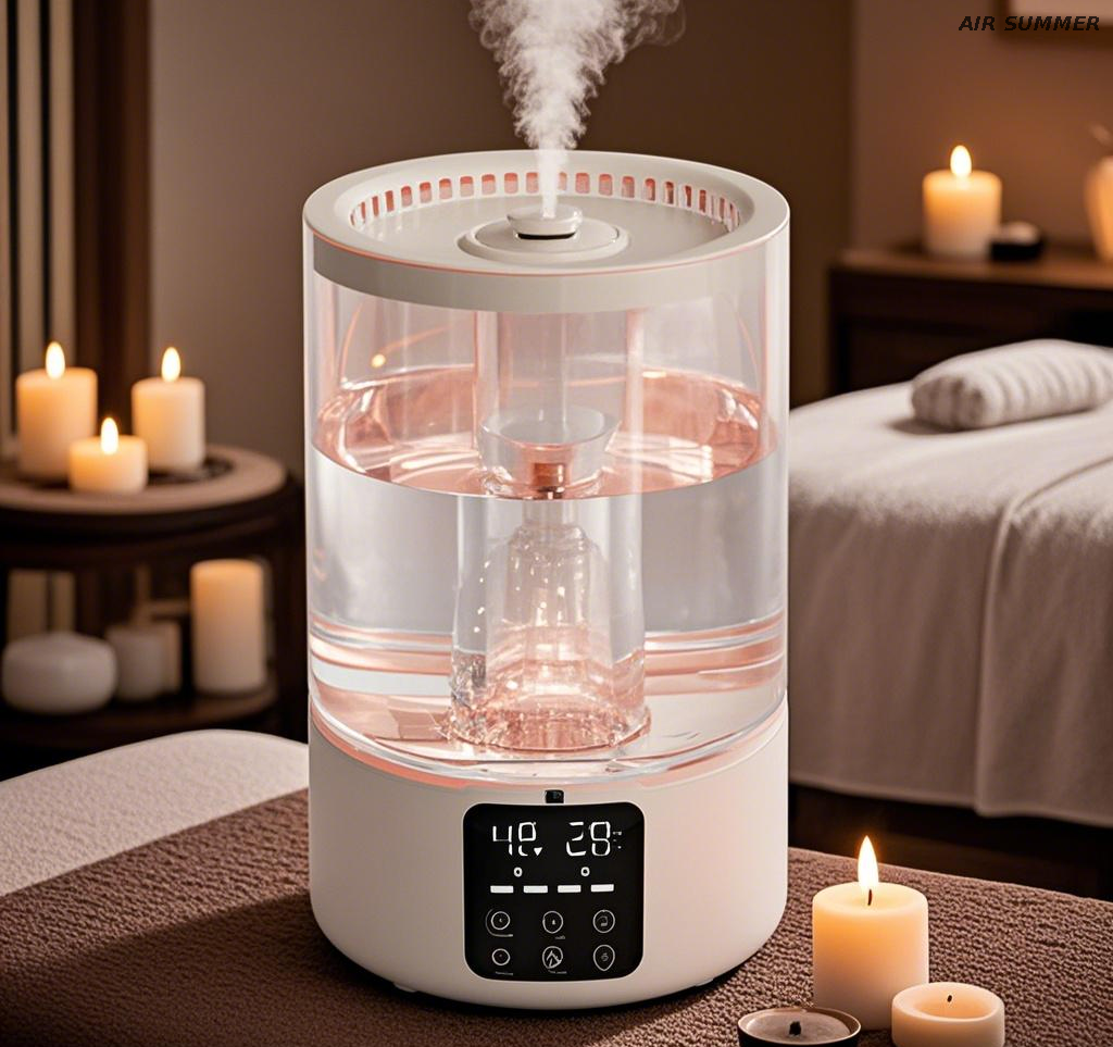 Simple Maintenance Humidifier with Easy-to-Clean Components