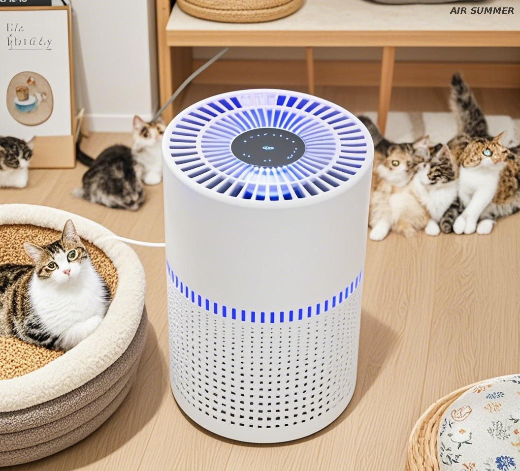 Office - Ready SM6008 Air Purifier: Quiet, Filters Pollutants, Aroma Function