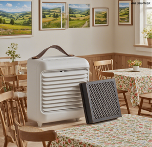 Safety Assured! AIR SUMMER Air Purifier, All-Round Filtration for Worry-Free Use