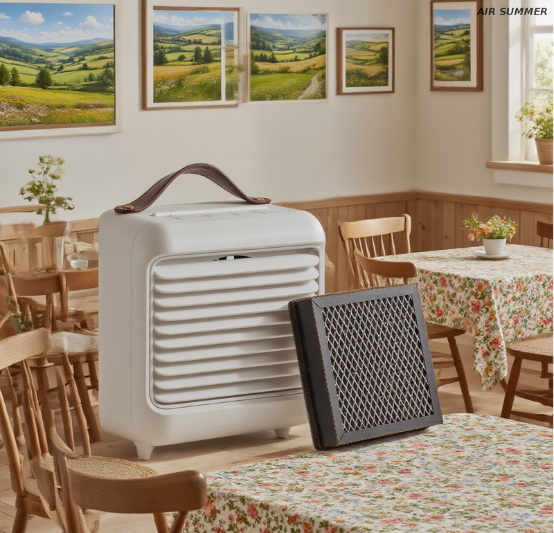 Safety Assured! AIR SUMMER Air Purifier, All-Round Filtration for Worry-Free Use