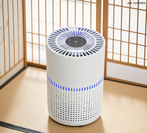 UVC LED - Enhanced SM6008 Air Purifier: 99% Bacteria/Virus Kill Rate