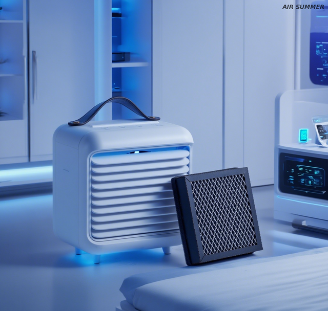 Low-Noise & Energy-Saving Model! AIR SUMMER Air Purifier, 24H Operation Without High Costs