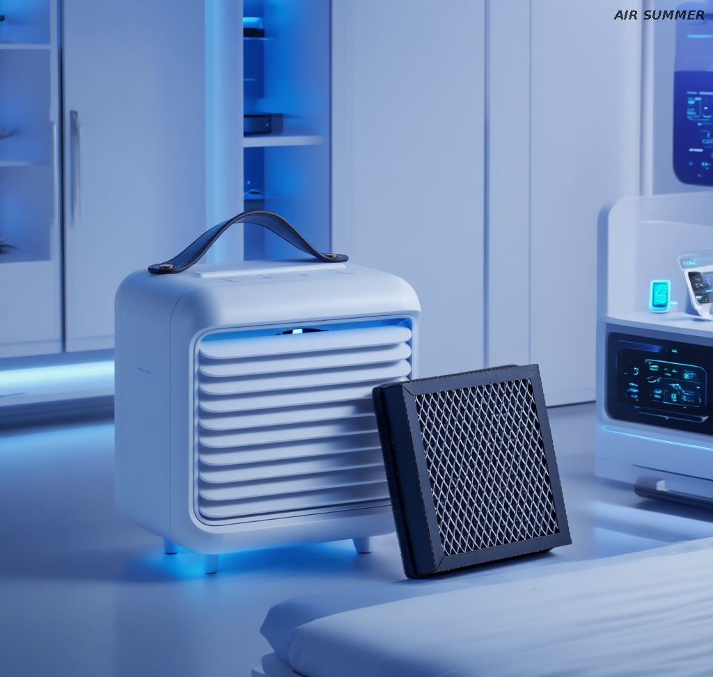 Low-Noise & Energy-Saving Model! AIR SUMMER Air Purifier, 24H Operation Without High Costs